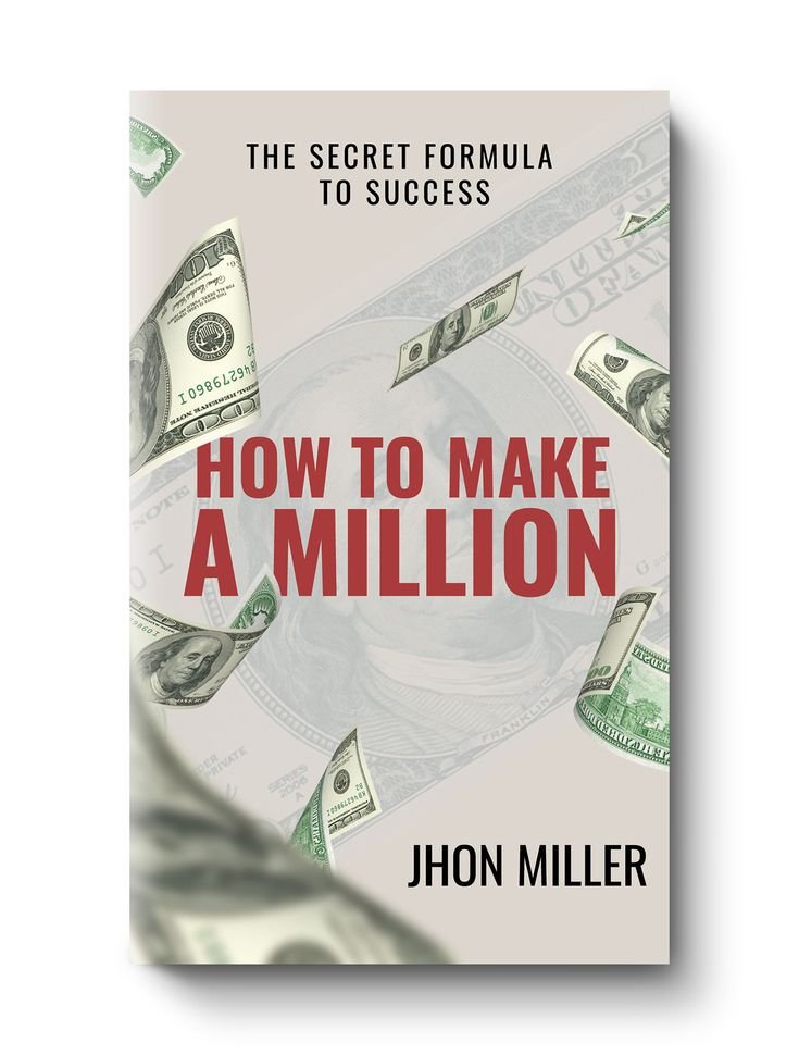Book Cover Template - How to make a Million